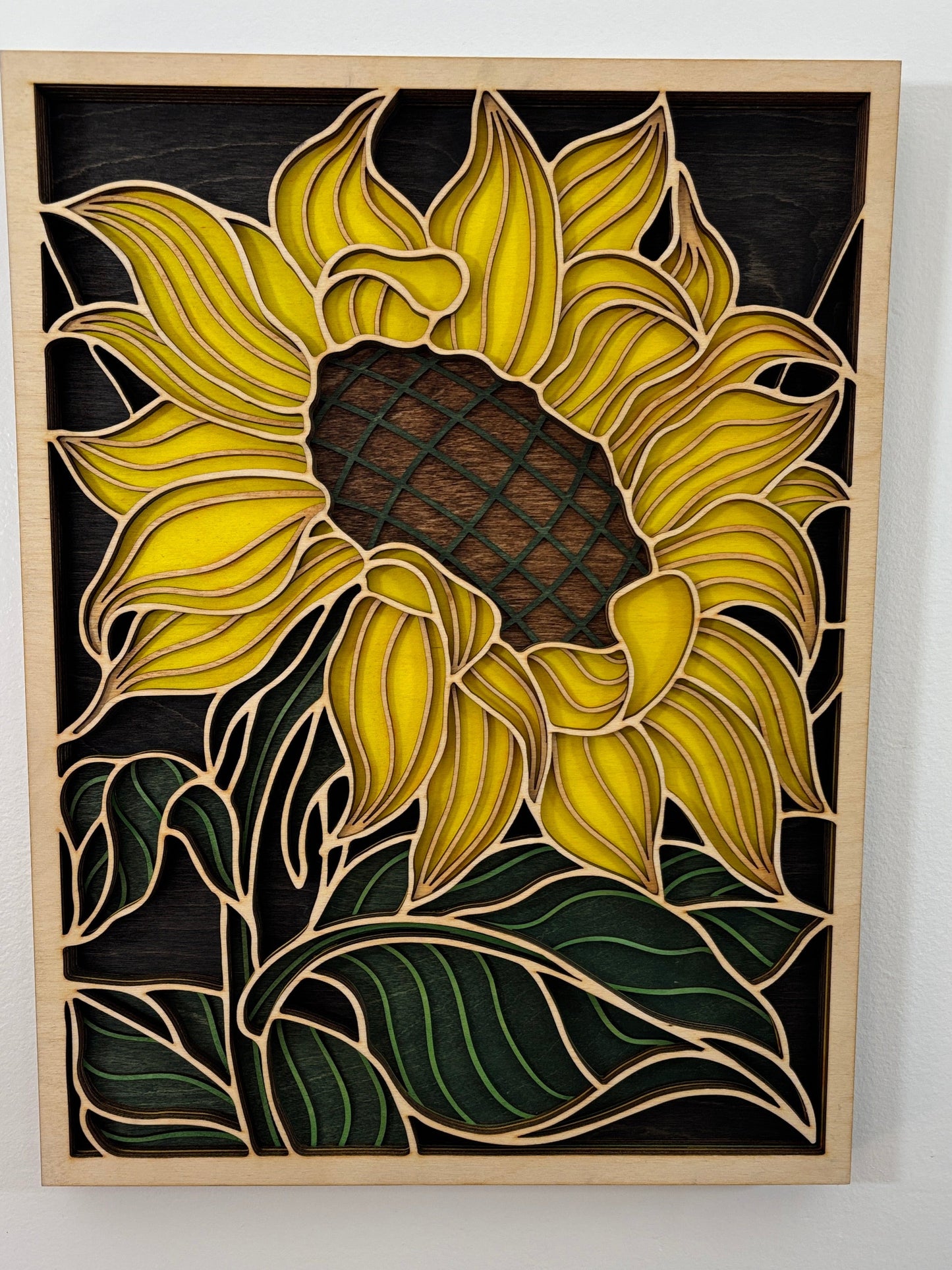 Sunflower Flower Wall Art