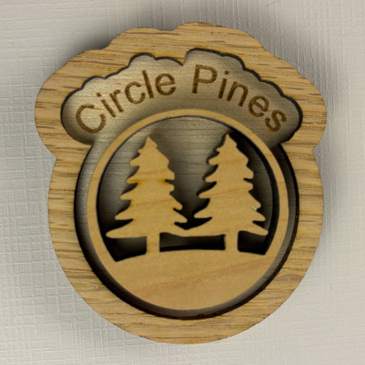 Circle Pines City Logo Magnet