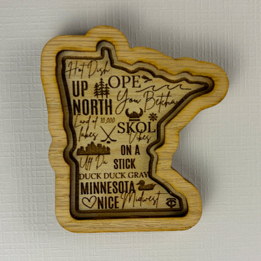 Minnesota Stylish Magnet