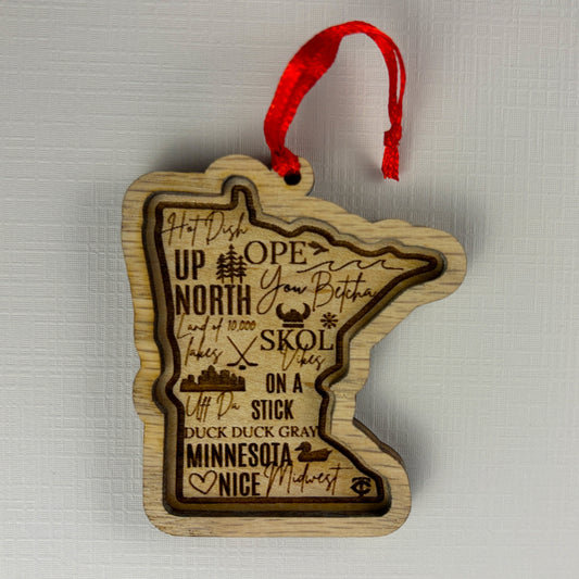 Minnesota Stylish Ornament